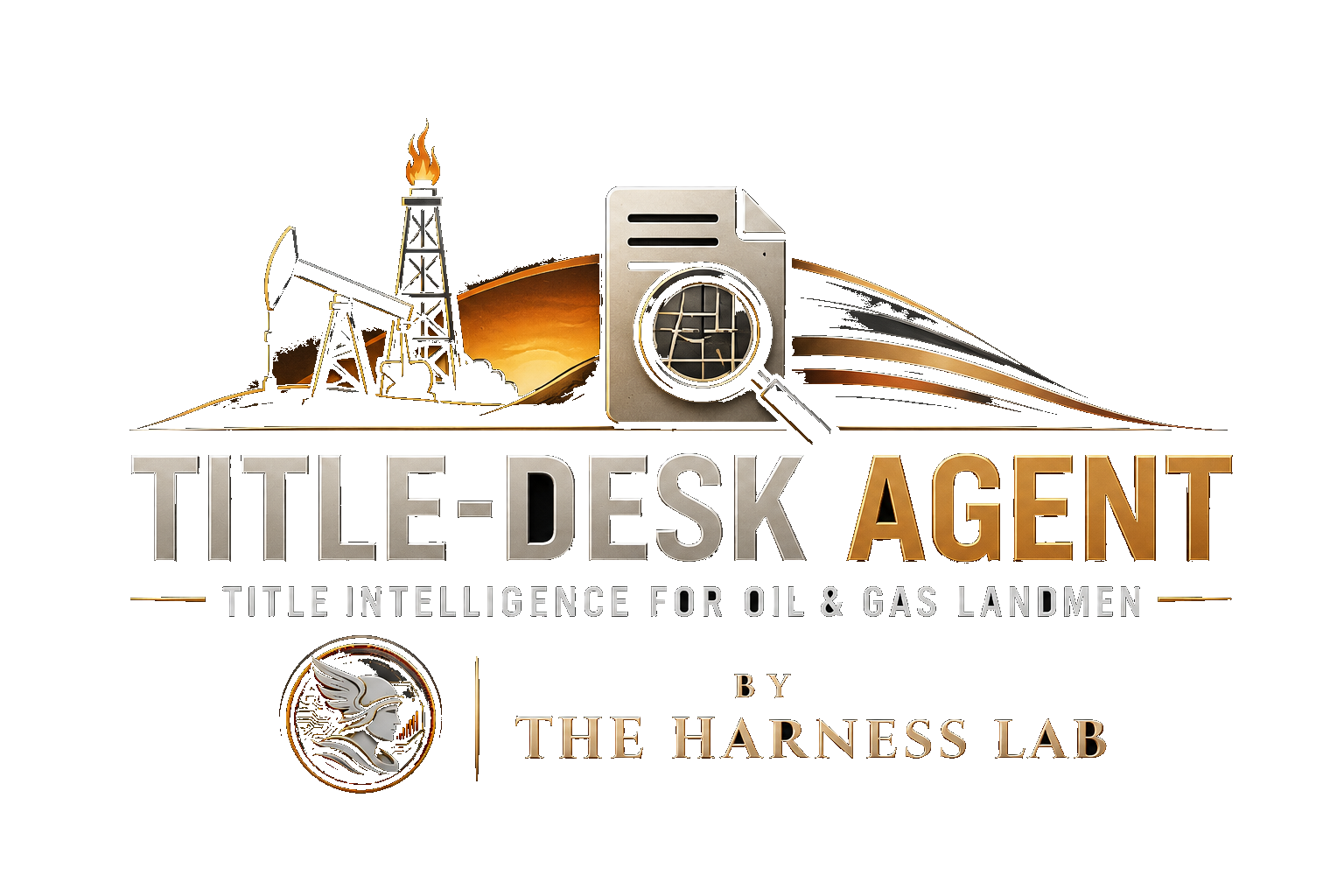 TitleDesk Agent — Title intelligence for oil and gas landmen, by The Harness Lab
